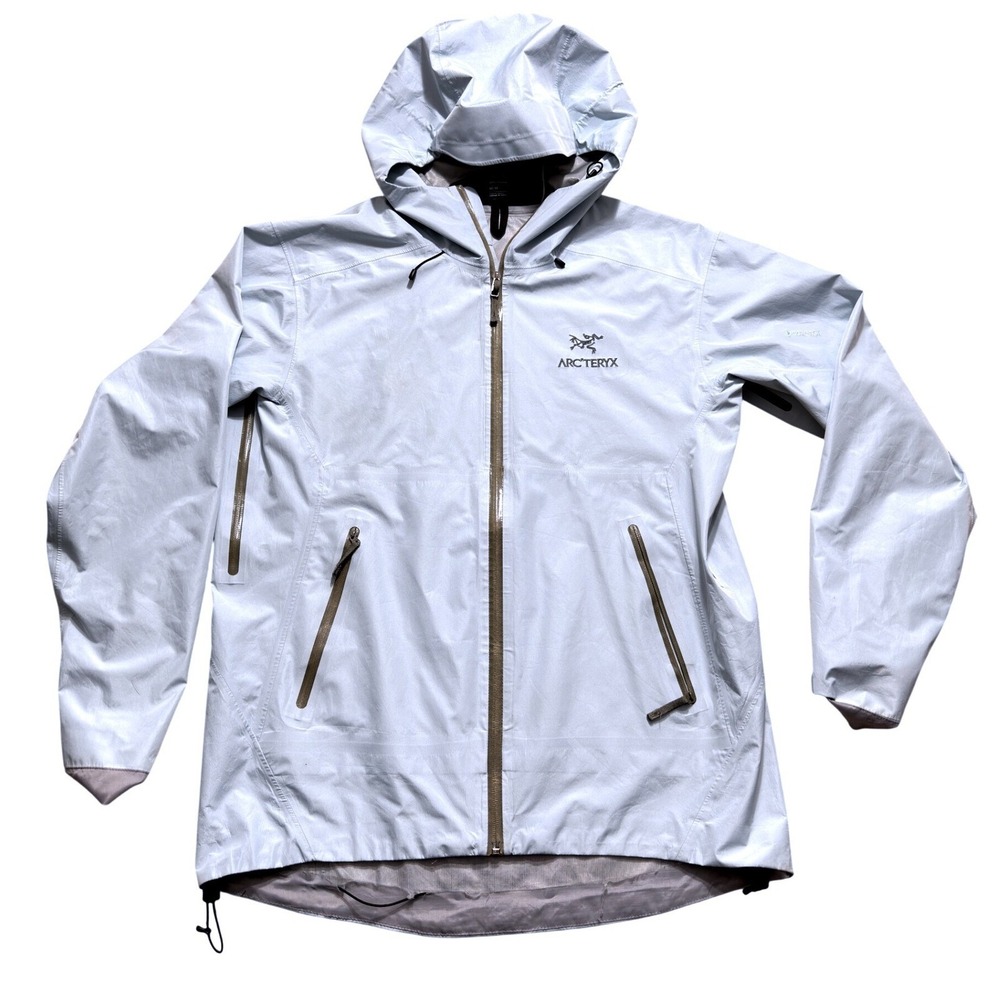 Arcteryx Beta LT Jacket Mens Medium Light Blue Gore-Tex Hardshell 26844
